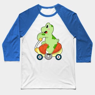 Turtle Shell Bicycle Baseball T-Shirt